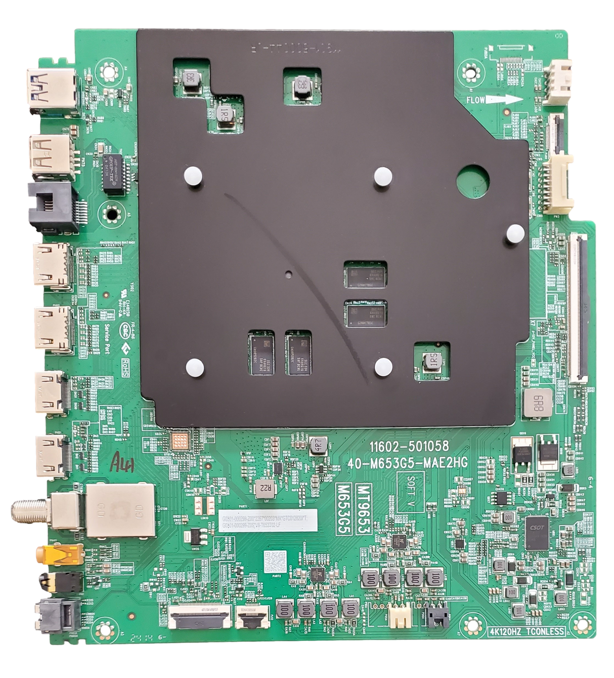 G0301-000299 TCL Main Board, G0301-000299-Z00, G0304-000299-Z00, 40-M653G5-MAE2HG, 65QM751G, 75QM751G, 85QM751G, 55QM751G