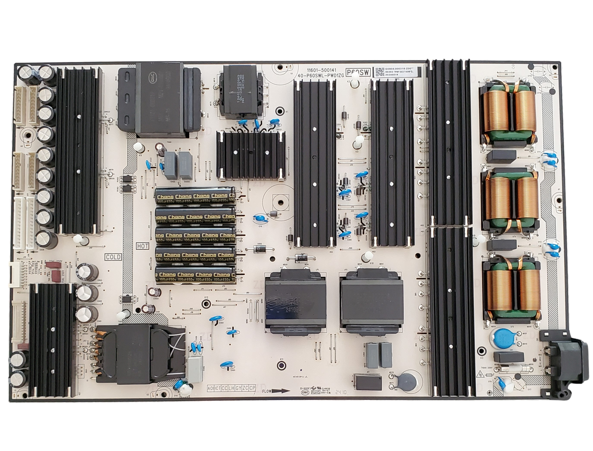 G0504-000315-Z00 TCL Power Supply, 11601-500141, 40-P60SWL-PWD1ZG, 98QM751G