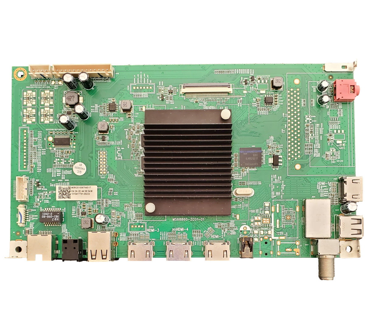 515C68860M08 RCA Main Board, MS68860-ZC01-01, RTAQ5033