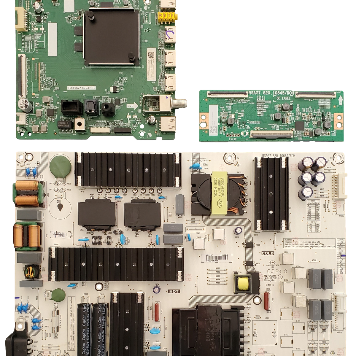 75C350LU Toshiba TV Repair Parts Kit, 403785 Main Board, 402287
