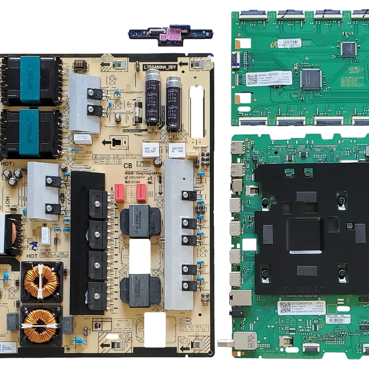 QN75QN85DBFXZA Samsung TV Repair Parts Kit, BN94-18367A Main Board