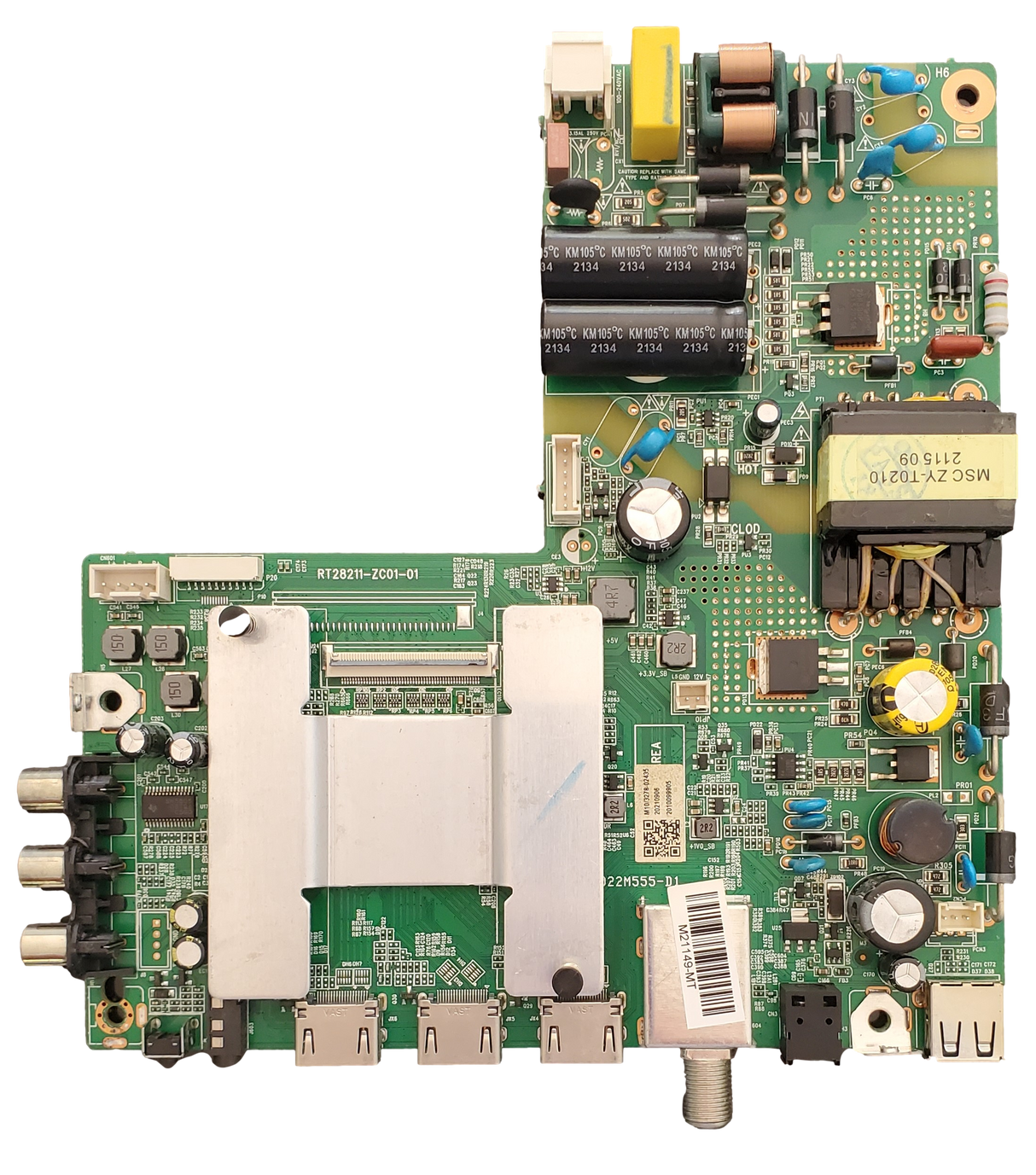 M21149-MT, Onn Main Board / Power Supply Board, RT28211-ZC01-01, 100069992