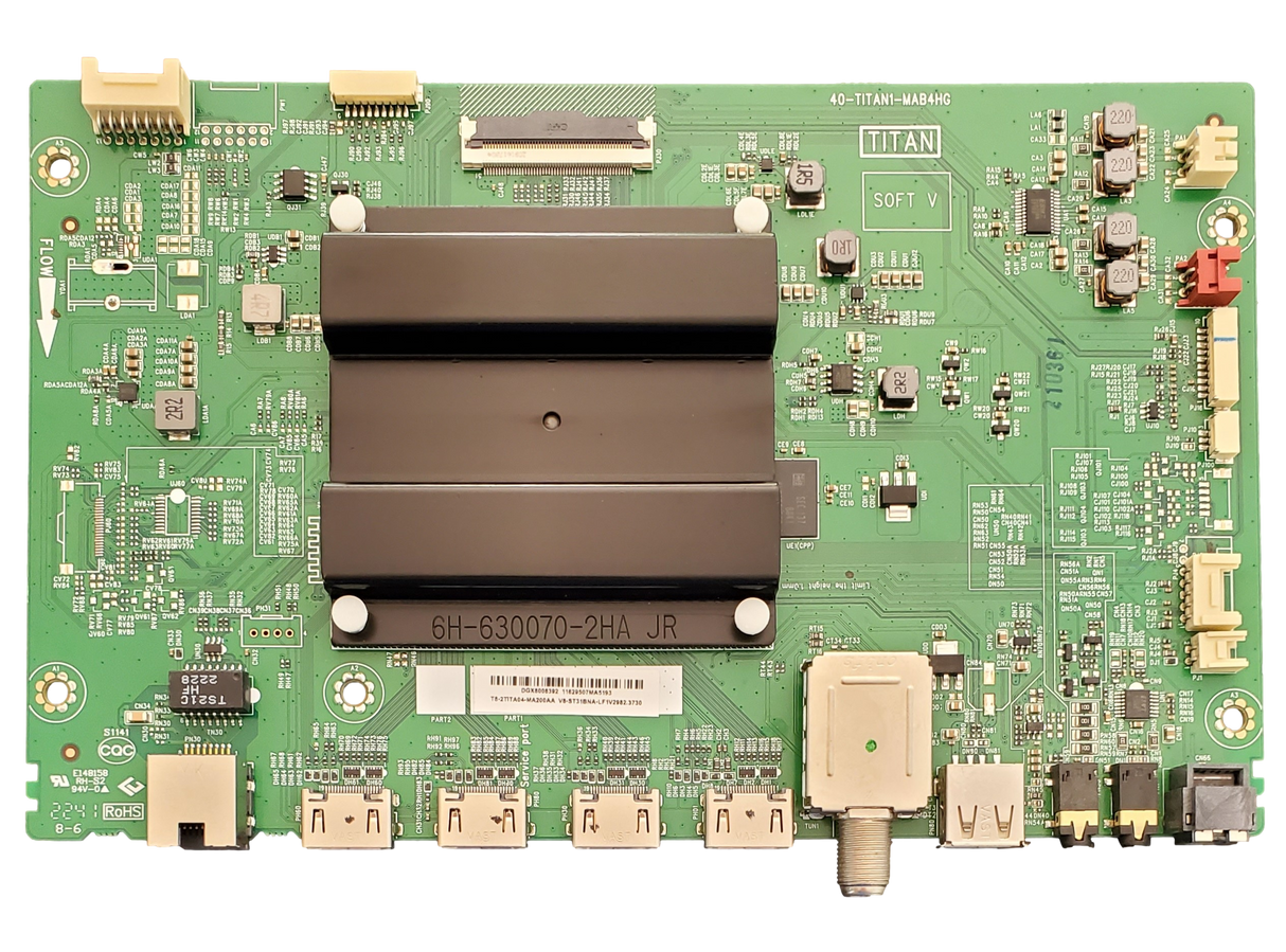 M8-T10NA04-MA200AA Hitachi Main Board, 40-MST10A-MAA4HG, M8-T10NA04-MA200AA, 43R80