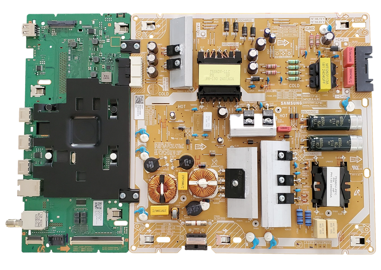 BN96-58679A-COMBO Samsung Main Board/Power Supply, BN9658679A, BN44-01269B, BN41-03231A, UN70DU7200FXZA