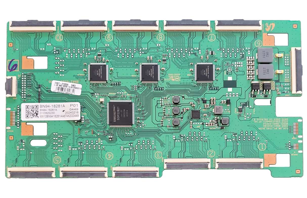 BN94-18281A Samsung LED Board, BN97-21039A, BN41003214A, QN75QN800DFXZA