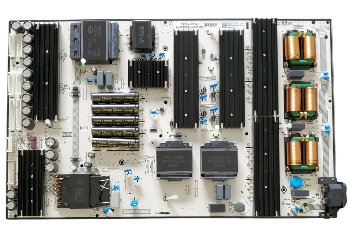 30805-000446 TCL Power Supply Board, 11601-500141, 40-P60SWL-PWD1ZG, 75QM851G