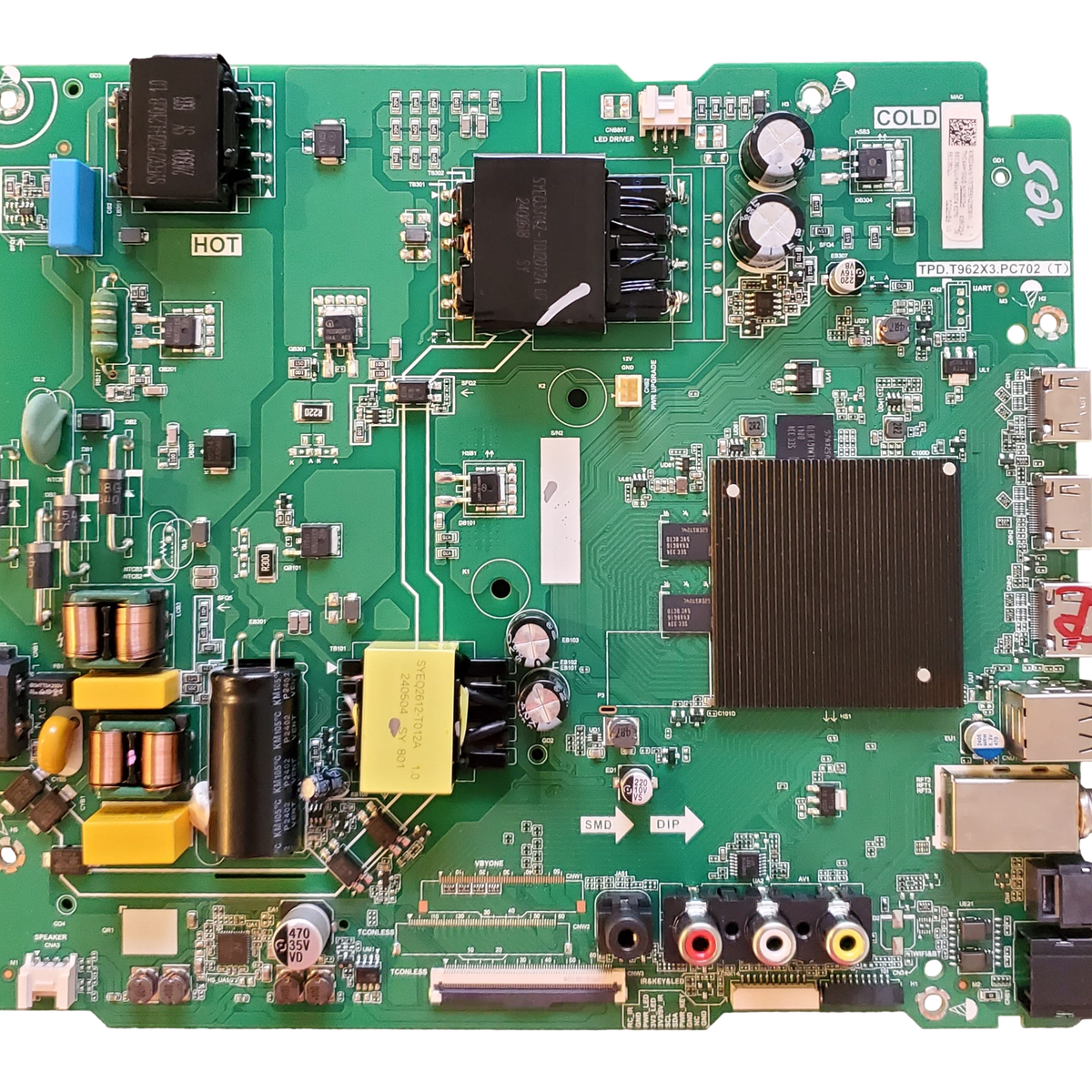 408024 Toshiba Main Board, 408024, 408023, TPD.T962X3.PC702 (T 408024 Toshiba Main Board, 408024, 408023, TPD.T962X3.PC702 (T