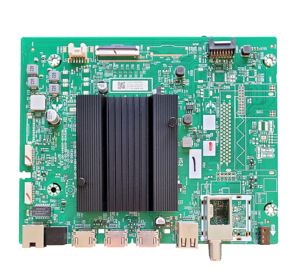 21201-03103 Skyworth Main Board, 21201-03103, 5800-A9K56G-0P10, VER00.06, 65UD7200
