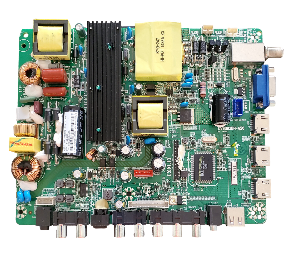 SY14652-2 Element Main Board, CV3393BH-A50, 890-M00-06N9B, ELEFW504A