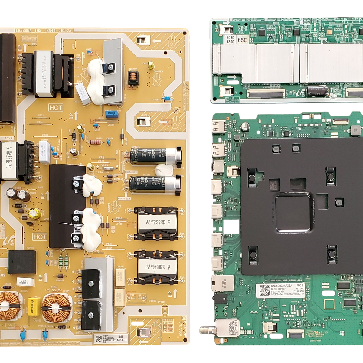 QN65Q80AAFXZA Samsung TV Repair Parts Kit, BN9416906V Main Board, BN4