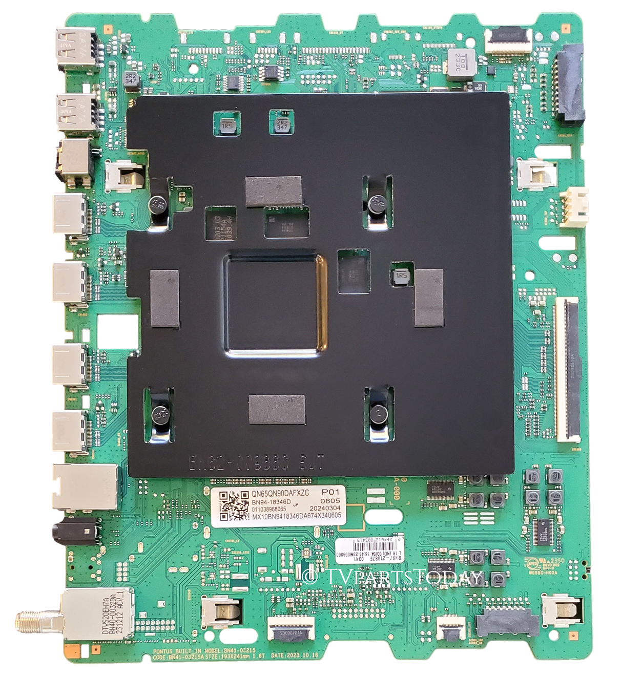 BN94-18346D Samsung Main Board, BN97-21087E, BN41-03215A, QN65QN90DAFXZA, QN65QN90DAFXZC