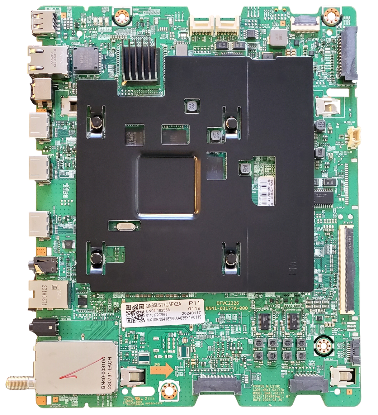 BN94-18255A Samsung Main Board, BN97-20987A, BN41-03177A-000, QN85LST7CAFXZA