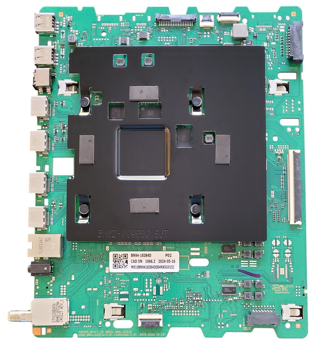 BN94-18384D Samsung Main Board, BN41-03215A, QN75Q80DAFXZA, QN75Q80DAFXZC