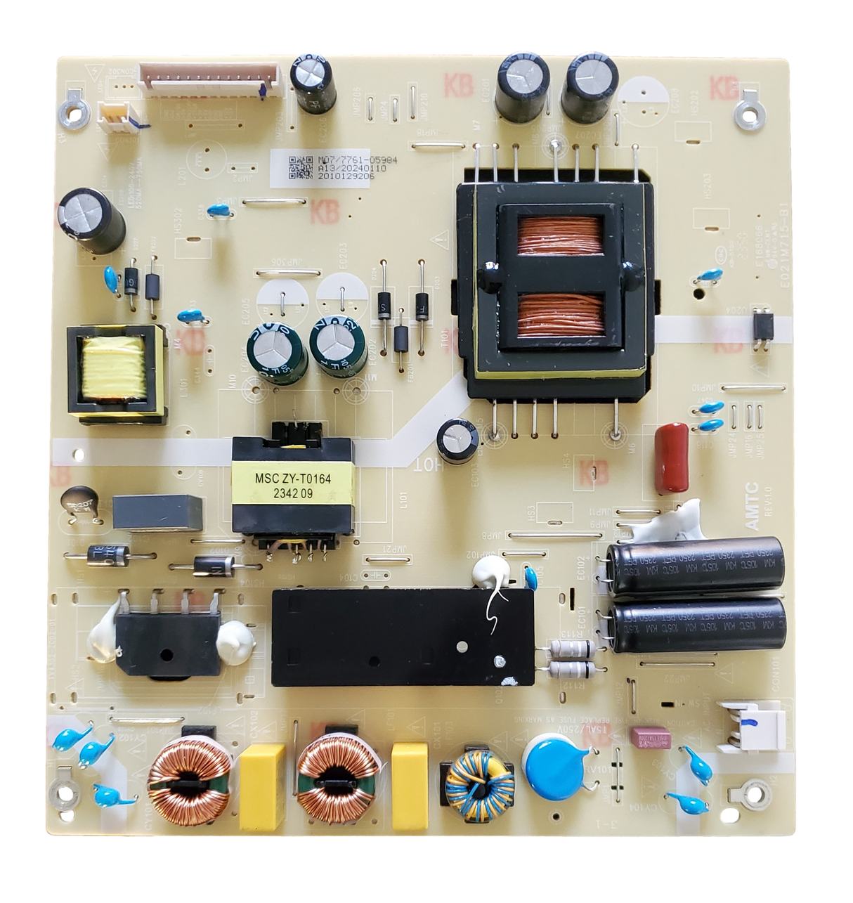 514C4302M07, Roku Power Supply Board, TV4302-ZC02-01, 43R4AX, 50R4AX