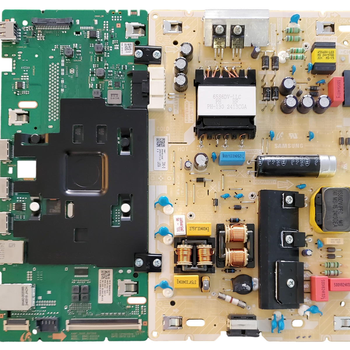 BN96-58725V-COMBO, Samsung Main Board / Power Supply Combo, BN44