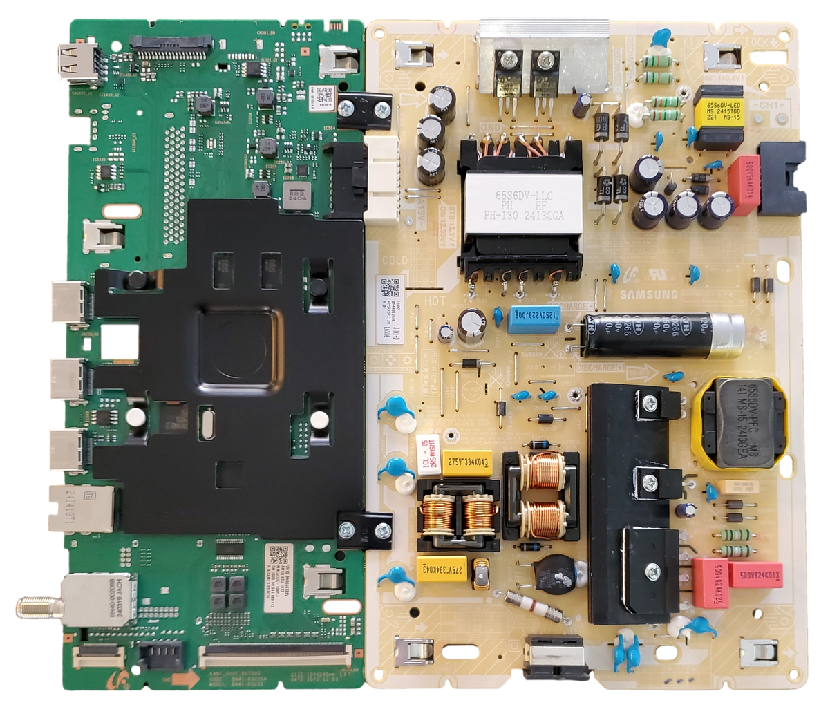 BN96-58725V-COMBO, Samsung Main Board / Power Supply Combo, BN44-01268E, BN41-03231A, UN65DU7200FXZA