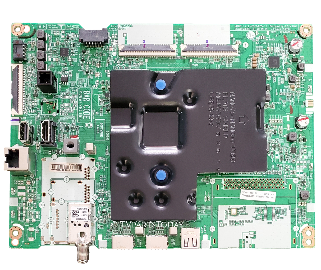 EBT67926902 LG Main Board, EAX70043606(1.3), 75UT7590PUA, 75UT7550AUA