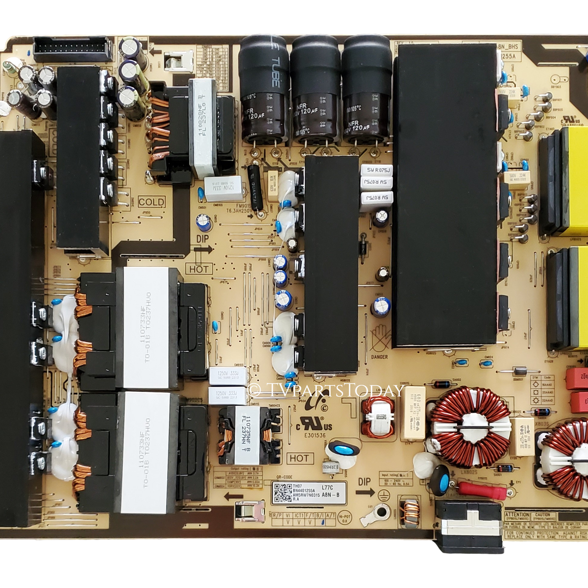 BN44-01255A Samsung Power Supply, L77CA8N_BHS, BN4401255A