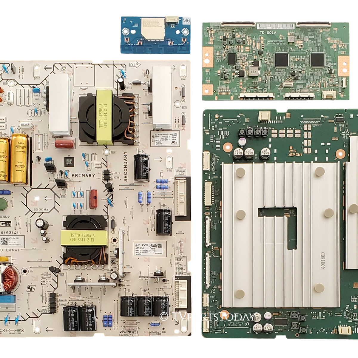K-55XR70 Sony TV Repair Parts Kit, A-5067-996-A Main Board, 1-019