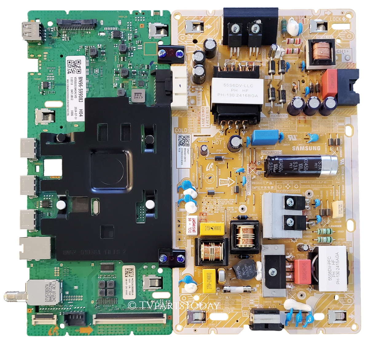 BN96-59908J-COMBO Samsung Main Board/Power Supply, BN44-01267C, KANT_SU2E_DU7000, BN41-03231A, UN50DU7200FXZA