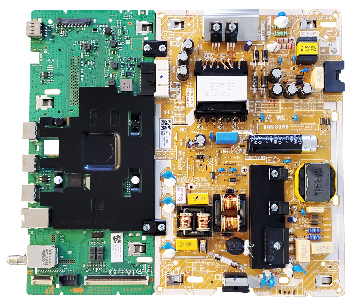 BN96-58725P-COMBO Samsung Main Board / Power Supply Board, BN44-01268C, BN4401268C, UN65DU7200FXZA