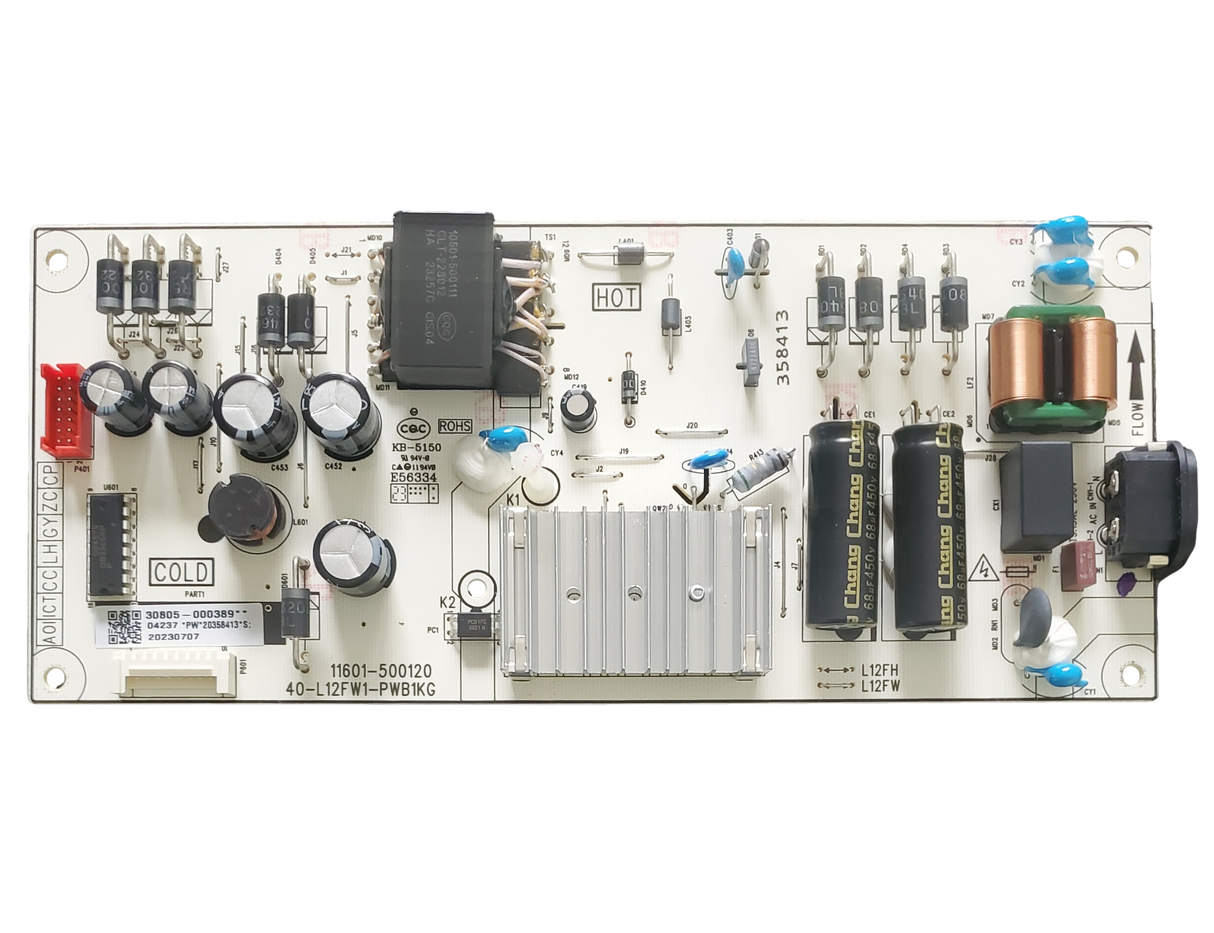30805-000389 TCL Power Supply Board, 40-L12FW1-PWB1KG , 43Q570F