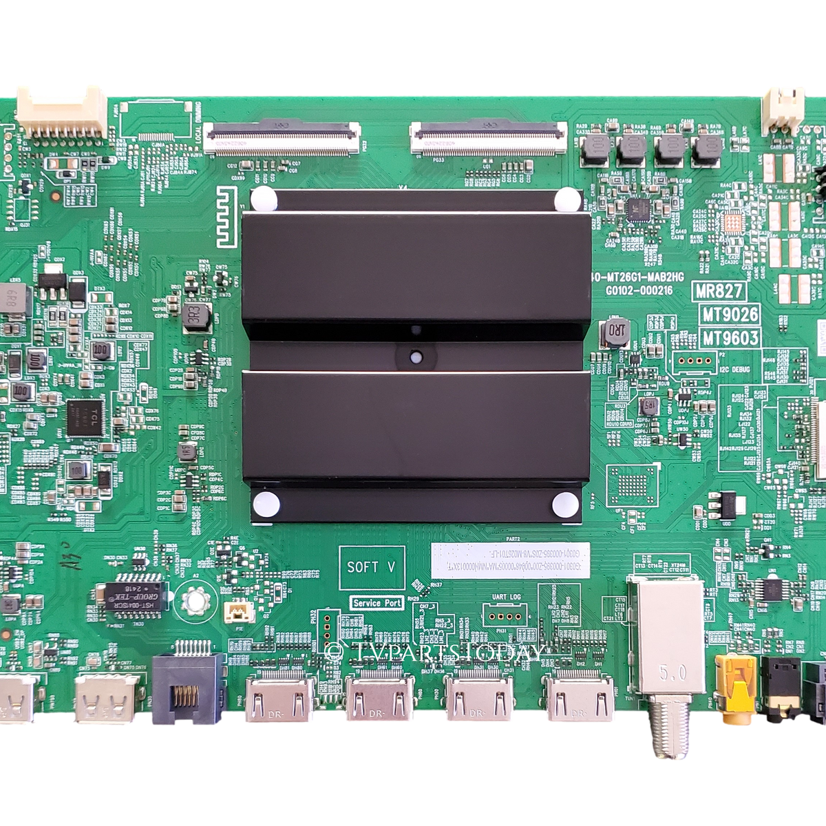 Carte Mère Télé TCL 65P615 Référence: 40-RT51G2-MAD2HG (RT51G RT2851) - vente de pièces Carte Mère Télé TCL 65P615 Référence: 40-RT51G2-MAD2HG (RT51G RT2851) - vente de pièces