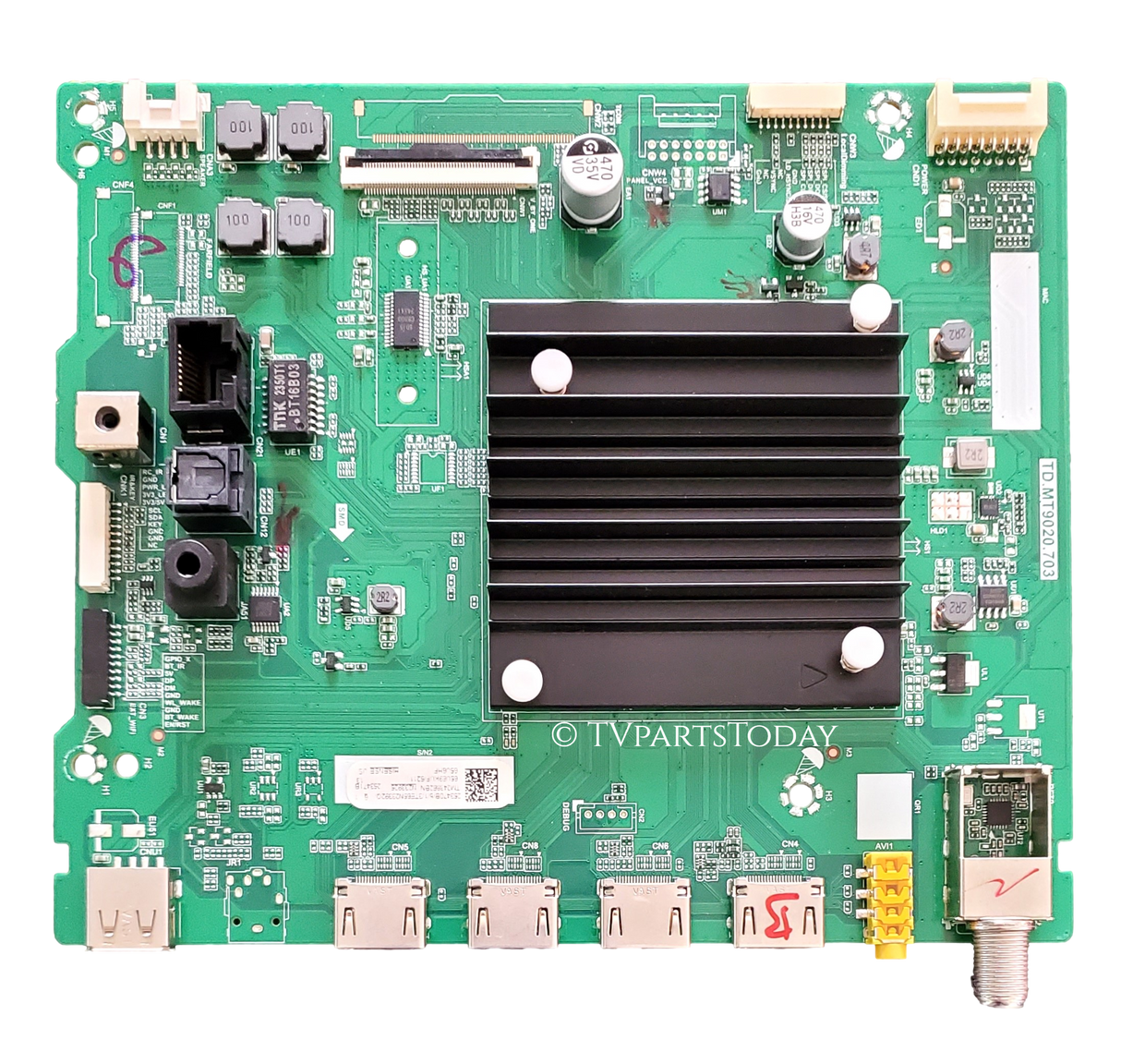253470 Hisense Main Board, 253471, TD.MT9020.703, 65U6HF