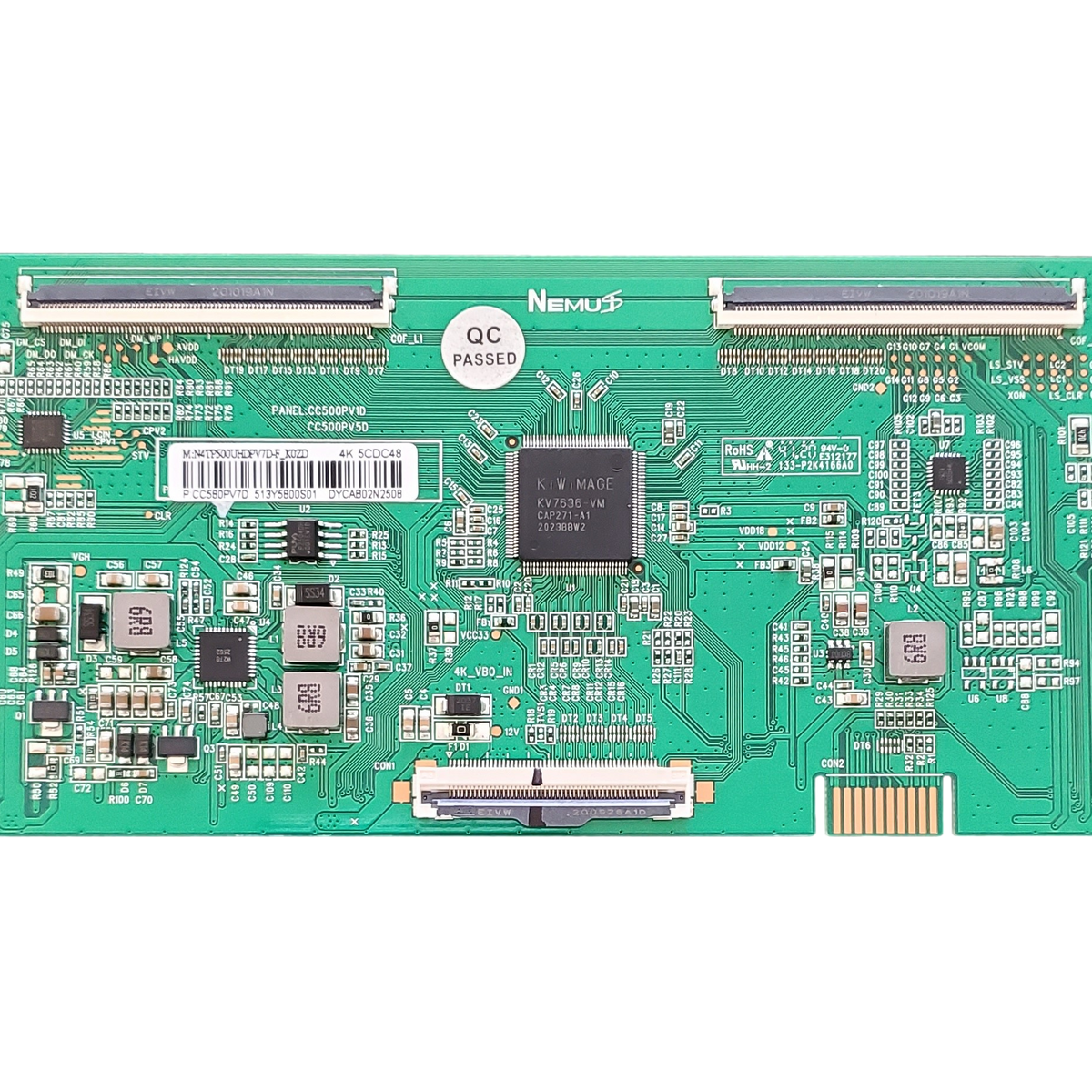 CC580PV7D-58-INCH JVC T-Con Board, CC500PV1D, CC500PV5D, CC580PV7D