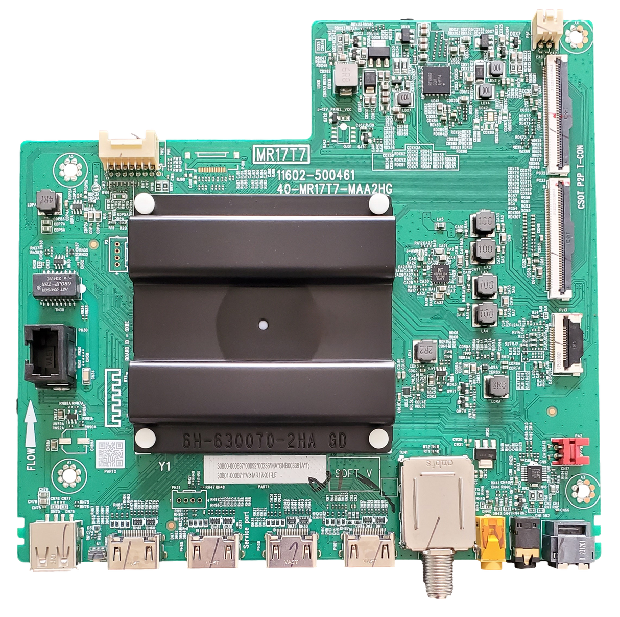 30800-000897 TCL Main Board, 11602-500461, 40-MR1717-MAA2HG, 50S450R
