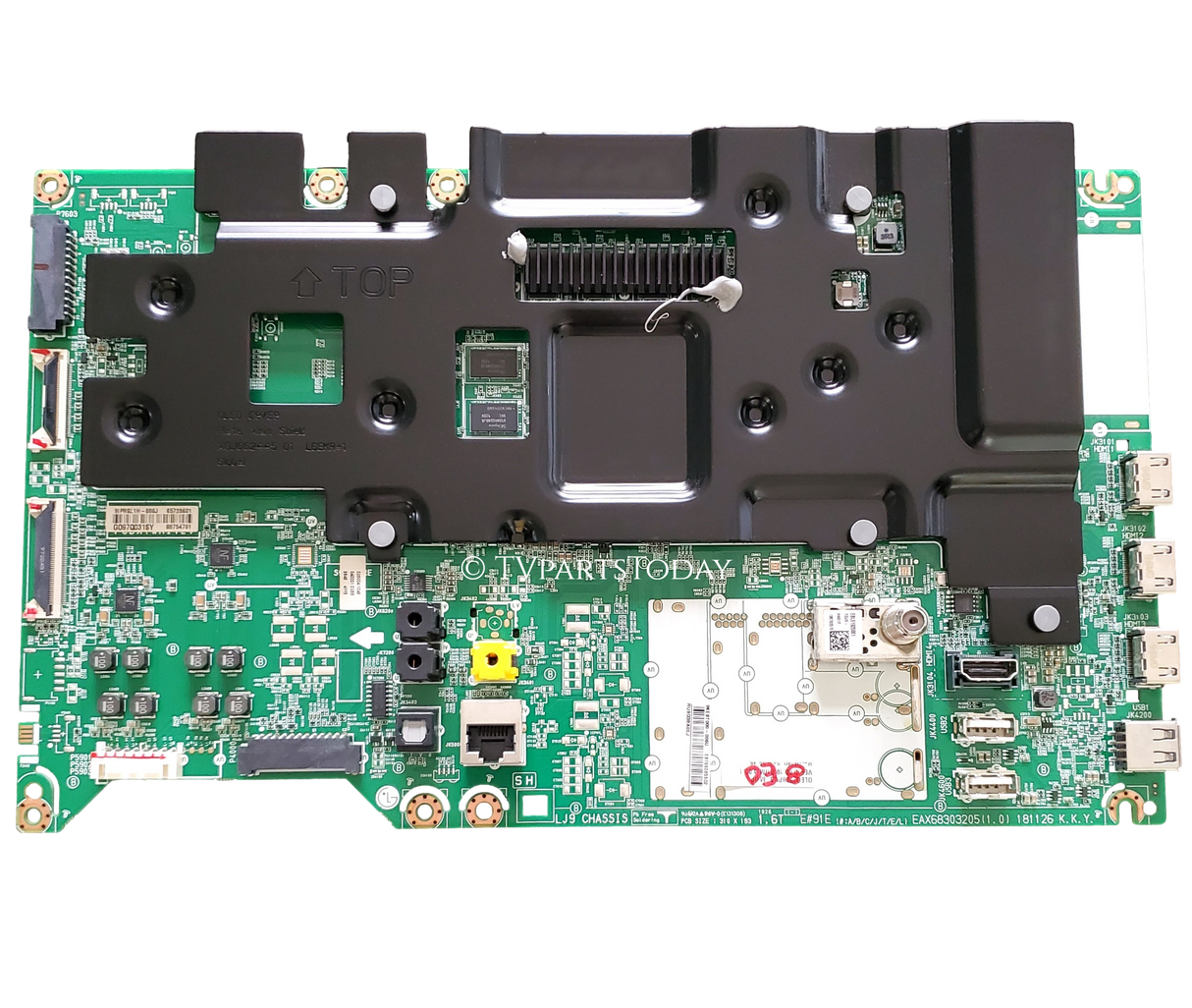 EBT66085502 LG Main Board, EAX68303205, OLED77C9PUB