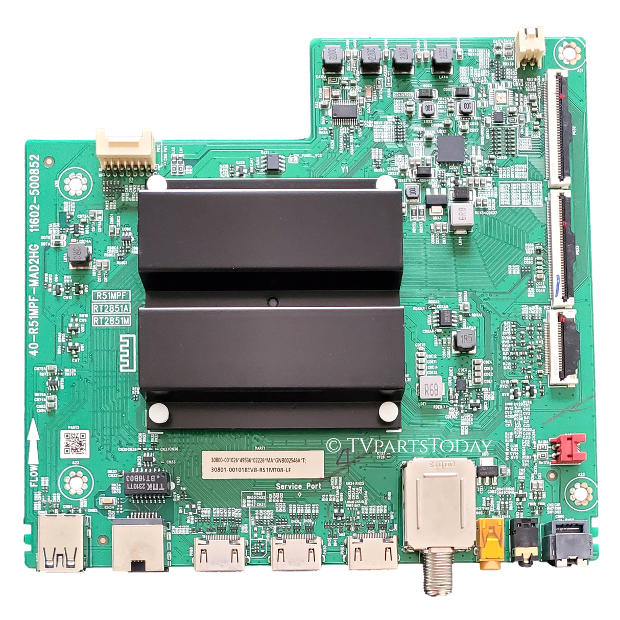30800-001026 TCL Main Board, 30801-001018, 58S470G