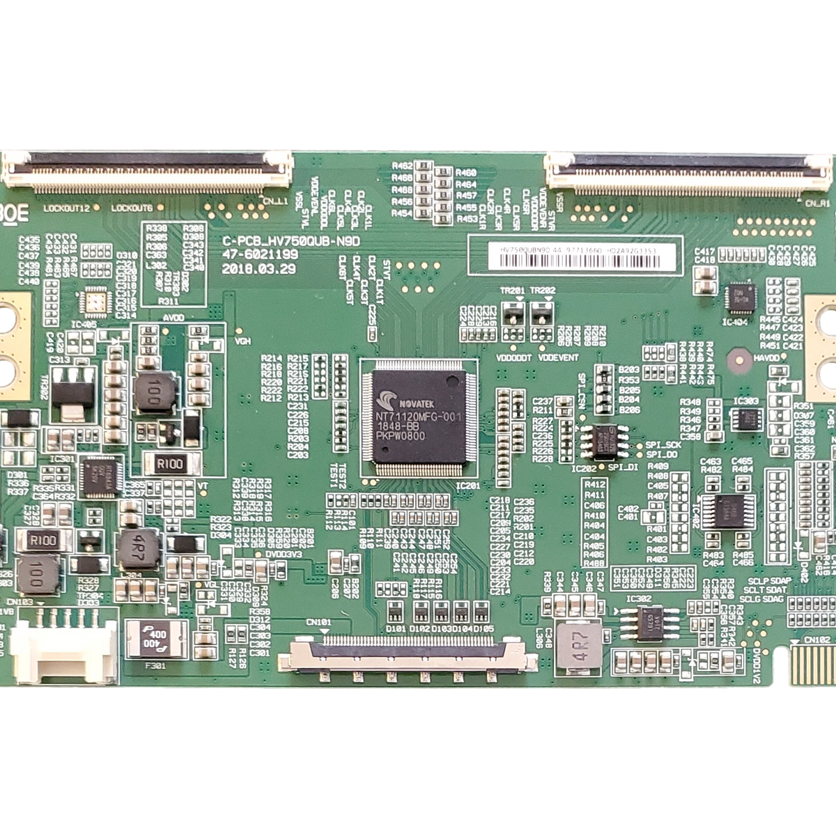 44-97713660 LG T-Con, HV750QUBN9D, 75UK6190PUB, 75UM7570PUD – TV