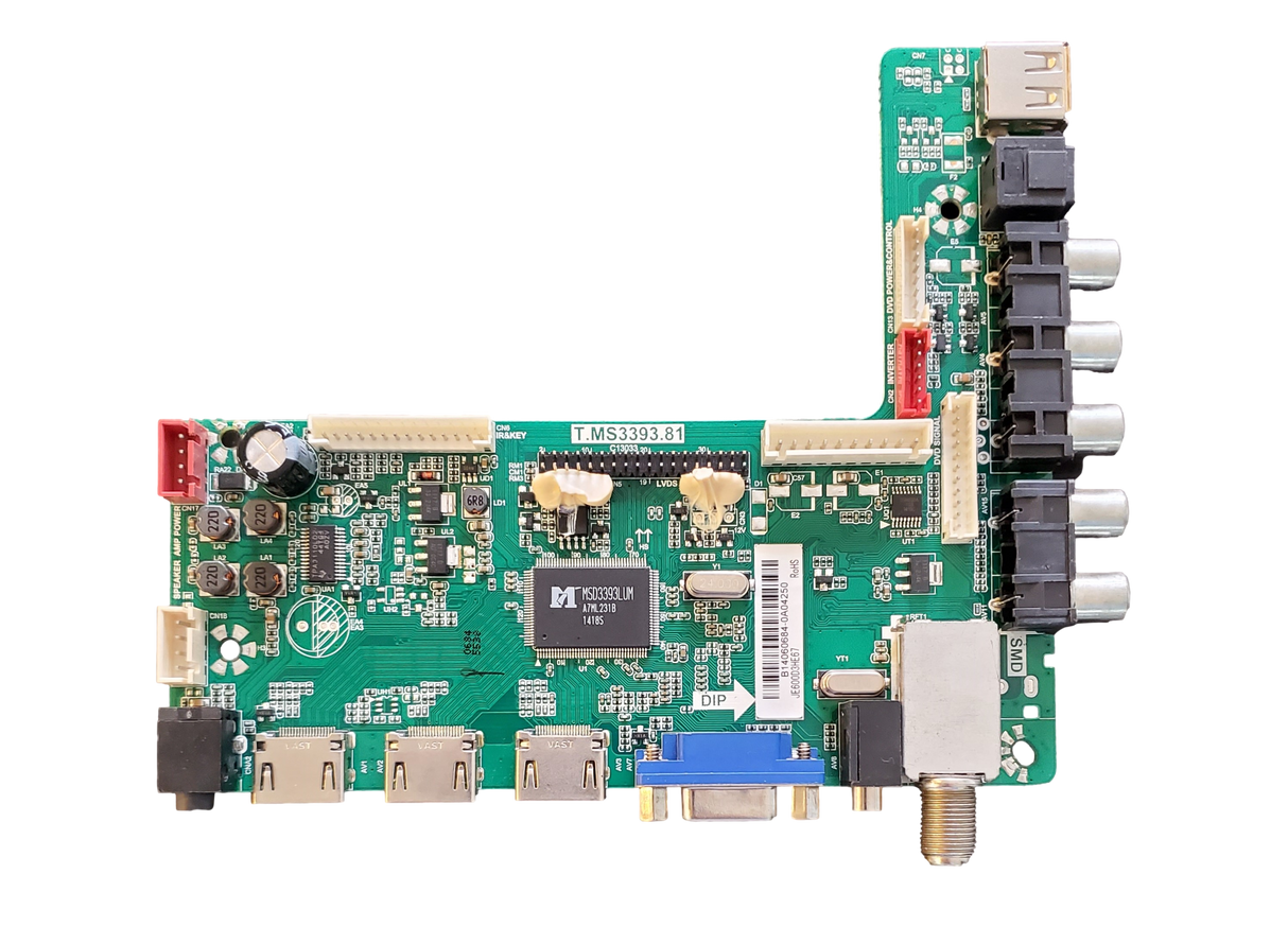 SY14296-4 Element Main Board, T.MS3393.81, SY14296-4, 890-M00-06N59, ELEFW606