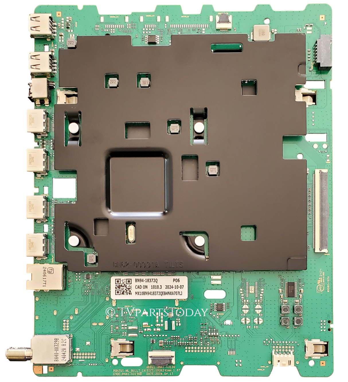 BN94-18372Q Samsung Main Board, BN94-18372Q, BN41-03136B, QN65Q70DAFXZA, QN75Q70DAFXZA, QN85Q70DAFXZA, QN55Q70DAFXZA