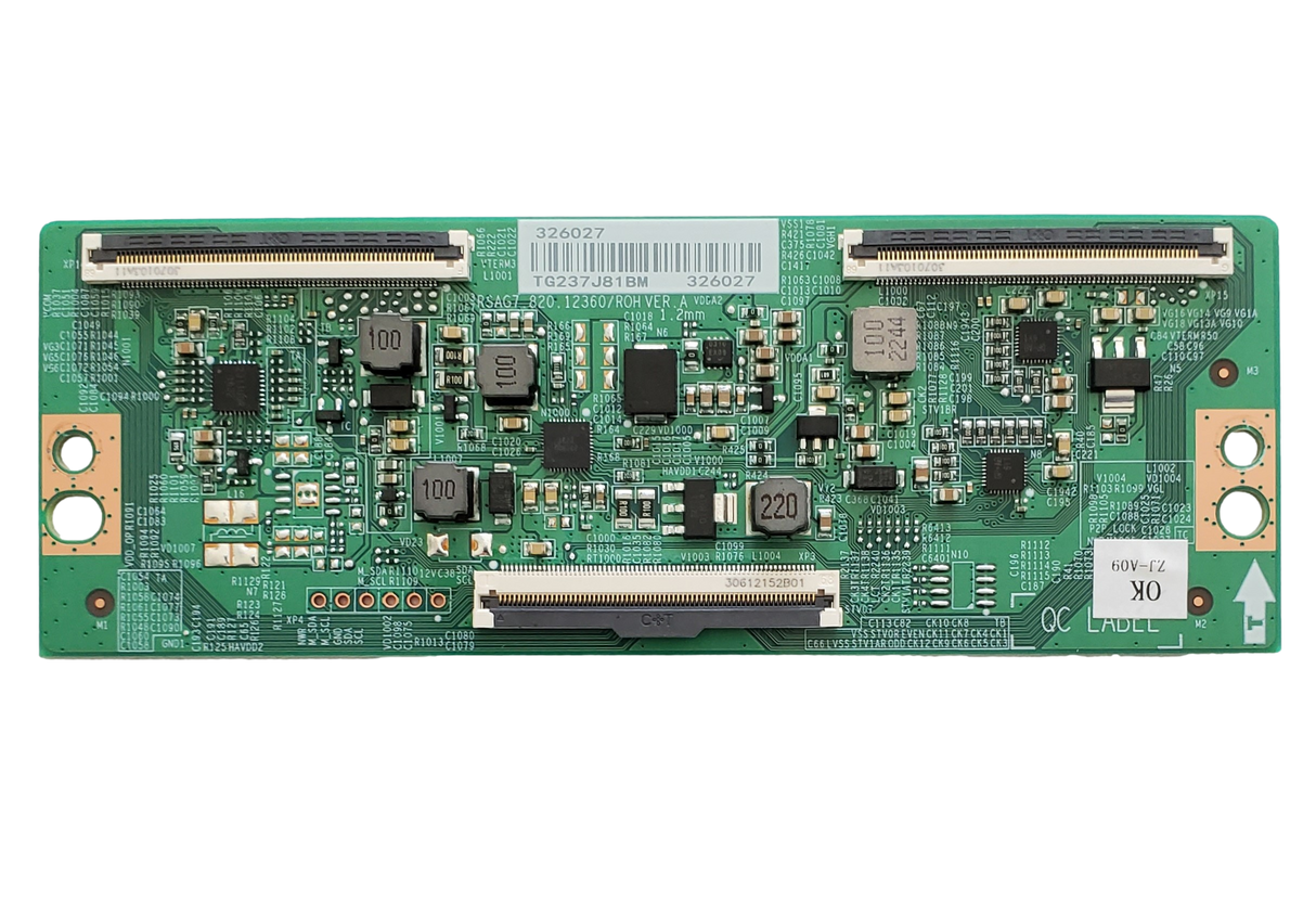 326027 Hisense T-Con Board, RSAG7.820.12360/ROH, 65A6HX