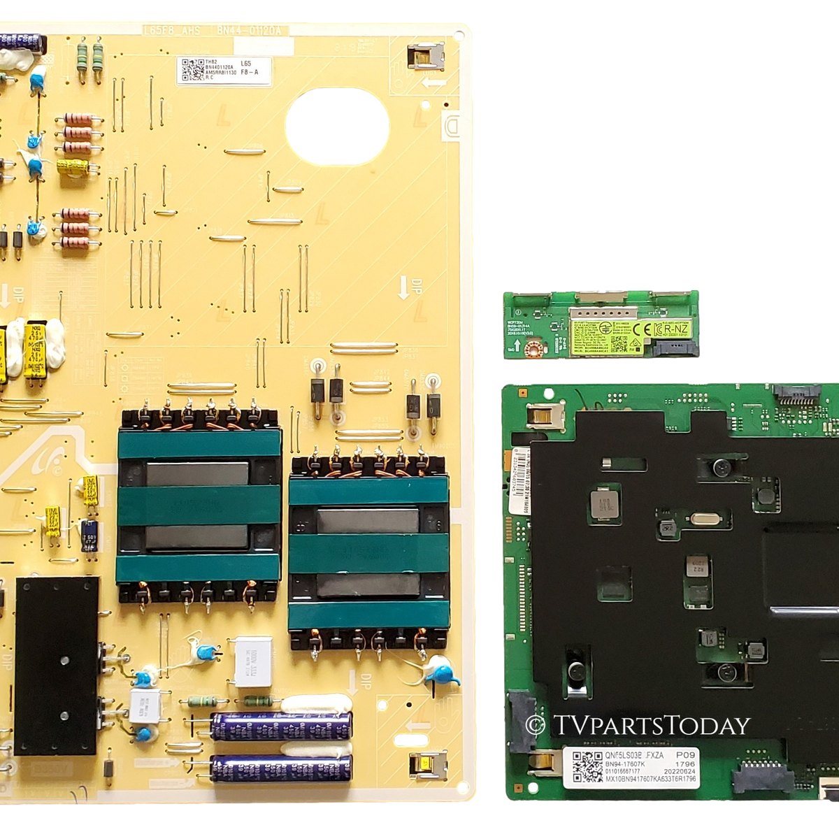 QN65LS03BDFXZA Samsung TV Repair Parts Kit, BN9417607K Main Board, BN