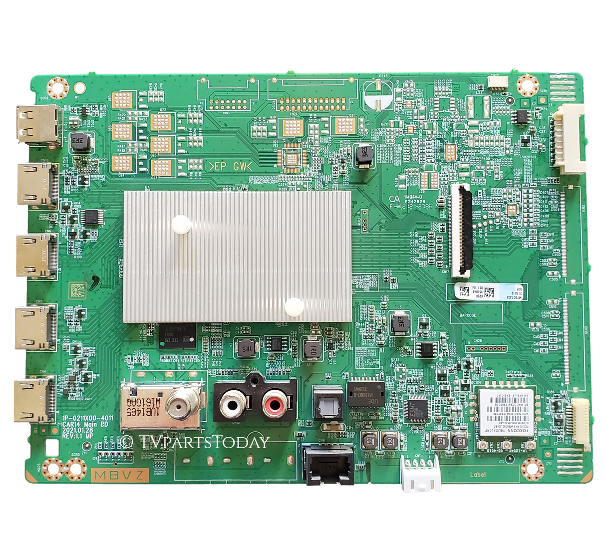 Y8389622S Vizio Main Board, 1P-0211X00-4011, M75Q7-J03