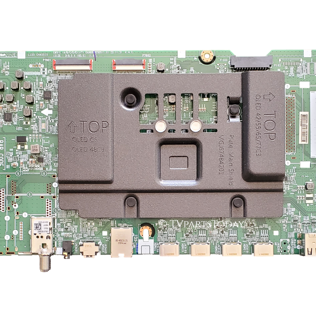 EBT67509302 LG Main Board, [Cross:EBT67509303, EBU67335807