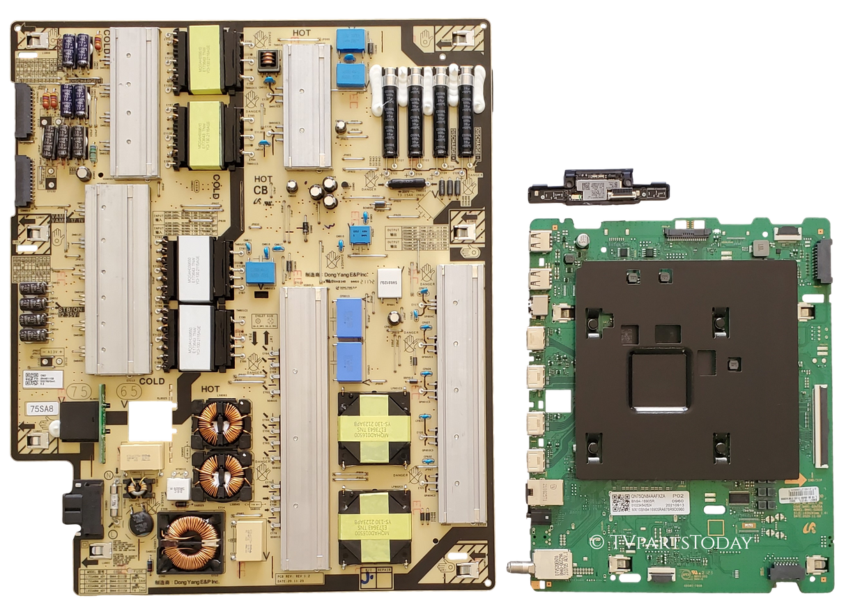 QN75QN84AAFXZA Samsung TV Repair Parts Kit, BN94-16905R Main Board, BN44-01115B Power Supply, QN75QN84AAFXZA