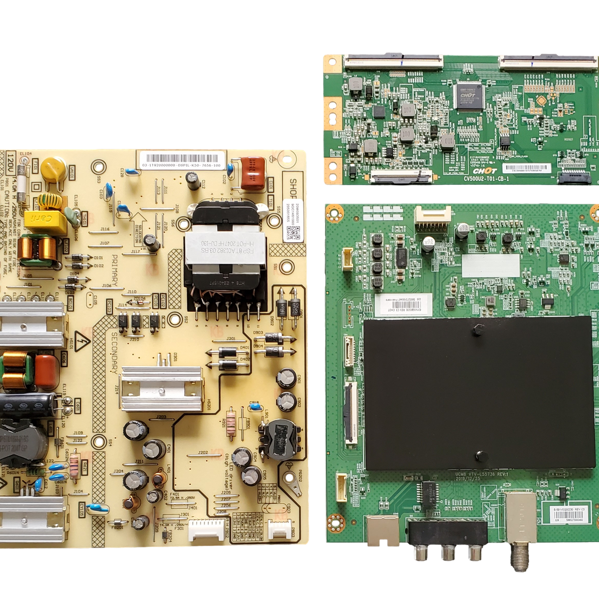 50LF621U21 Toshiba TV Repair Parts Kit, 691V0Q00230 Main Board