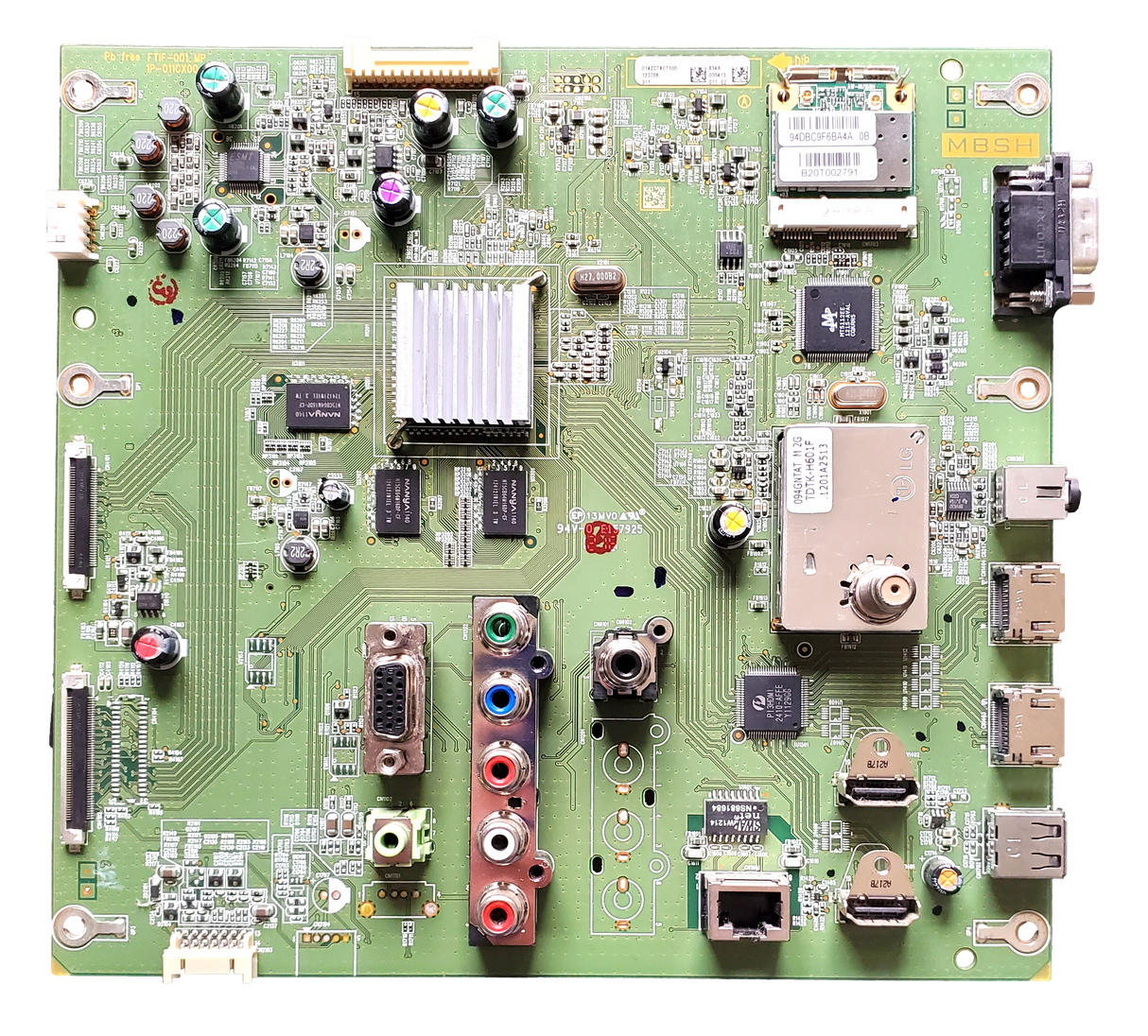 9JY0142CTK07100 Sharp Main Board, 1P-011CX00-4011, 0142CTK07100, LB-T462U