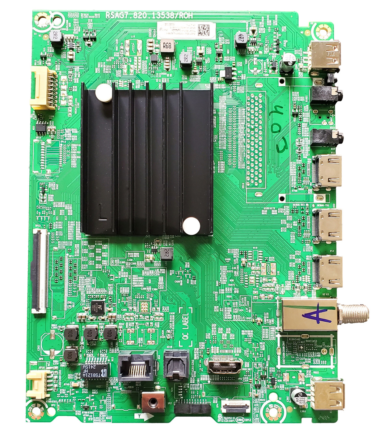 354871 Hisense Main Board, 354870, RSAG7.820.13538/ROH, 65QD5N