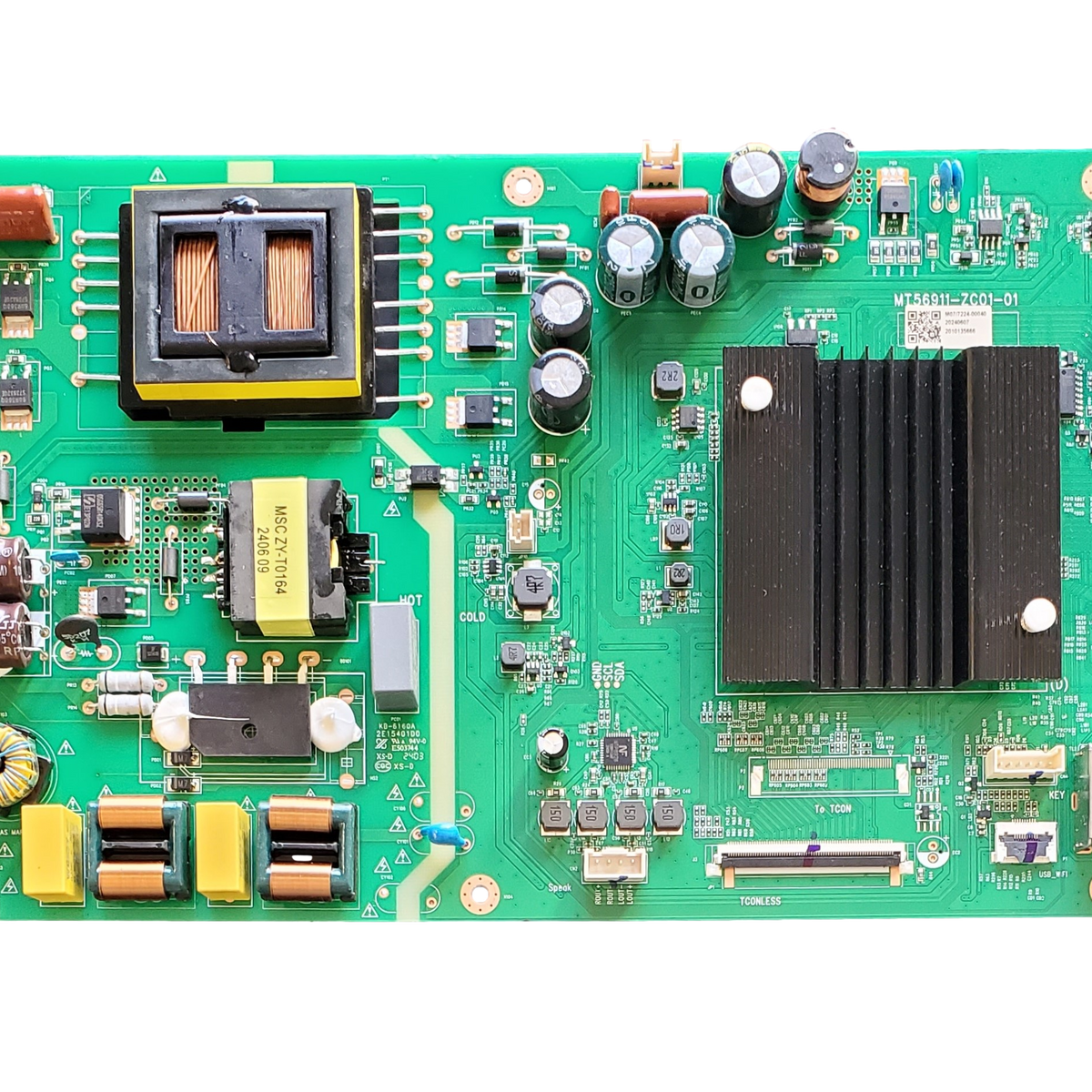515C56911M07 Vizio Main Board/Power Supply, MT56911-ZC01-01