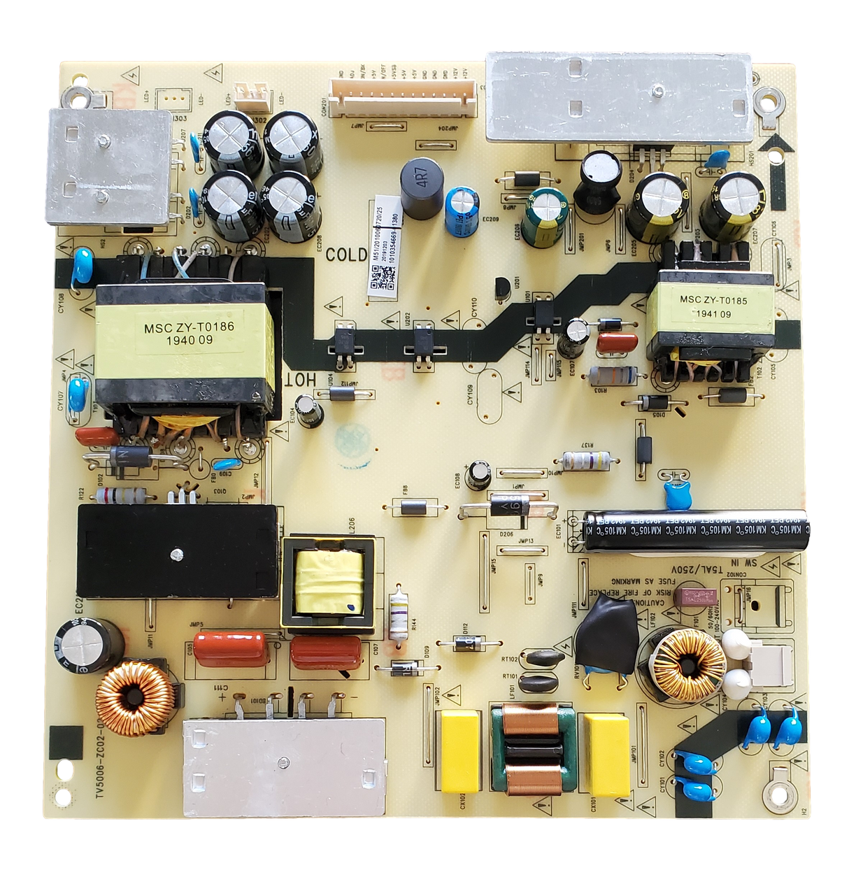 514C5006M51 Hitachi Power Supply, TV5006-ZC02-02, M51, 50C61, 50RC6