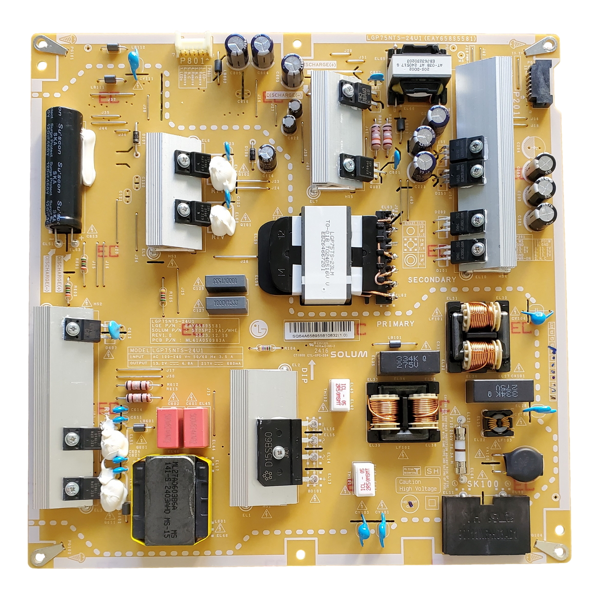 EAY65895581 LG Power Supply, LG75NTA-24U1 , 75UT7000PUA