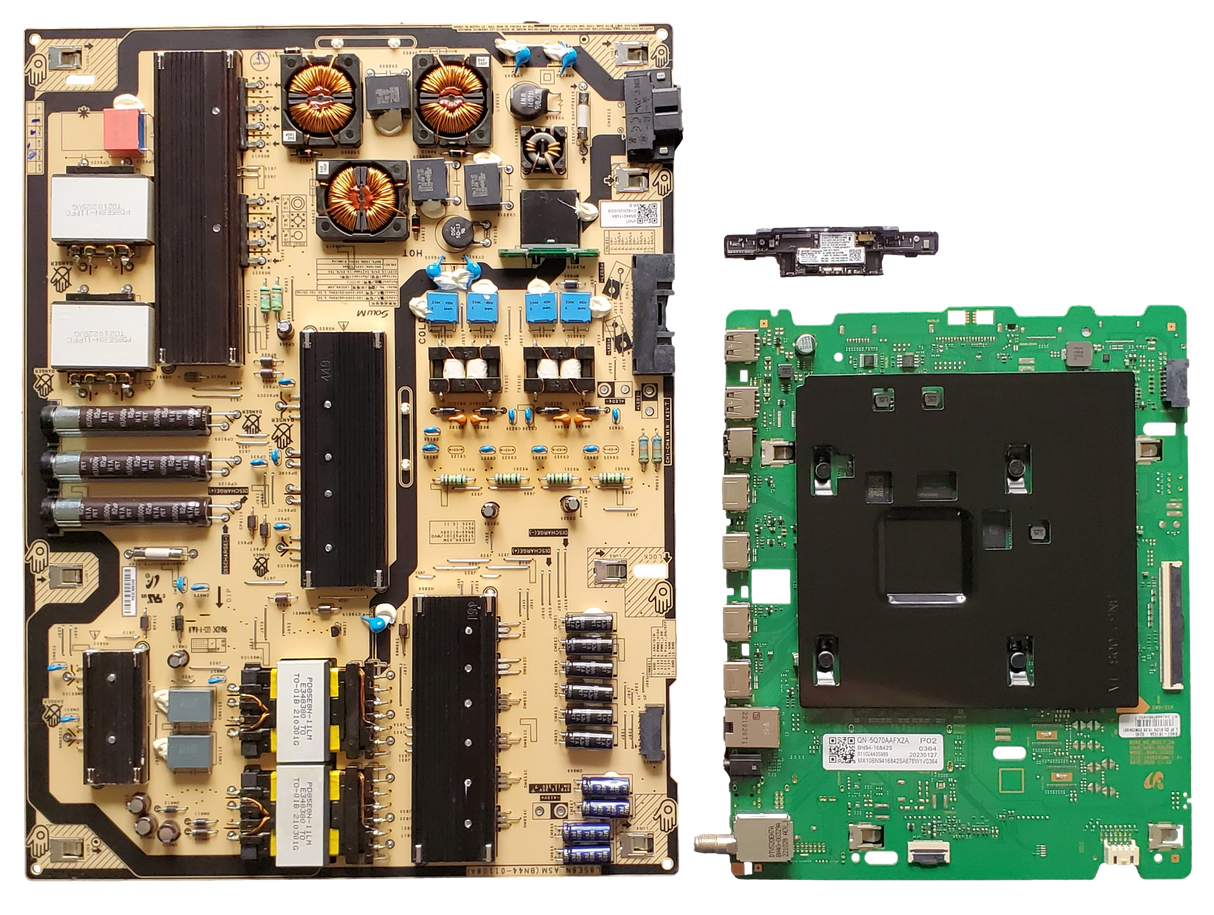 QN85Q7DAAFXZA Samsung TV Repair Parts Kit, BN94-16842S Main Board, BN44-01108A Power Supply, QN85Q7DAAFXZA