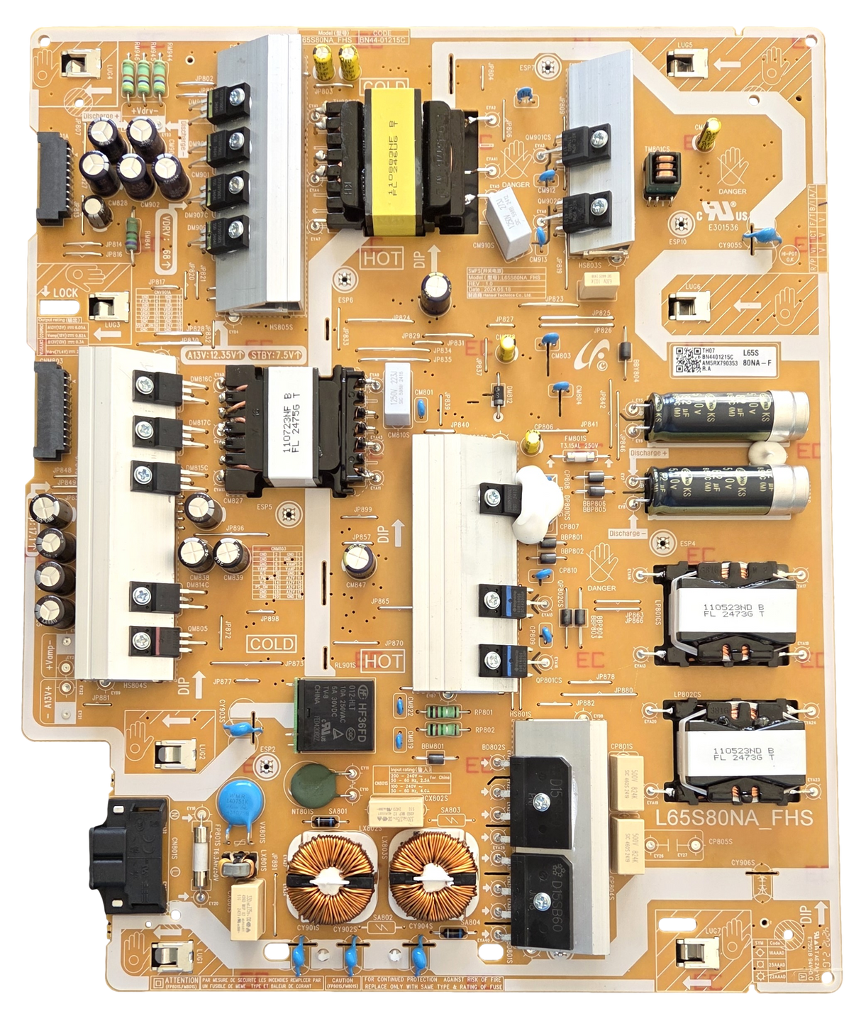 BN44-01215C Samsung Power Supply, BN4401215C, QN65QN80DBFXZA