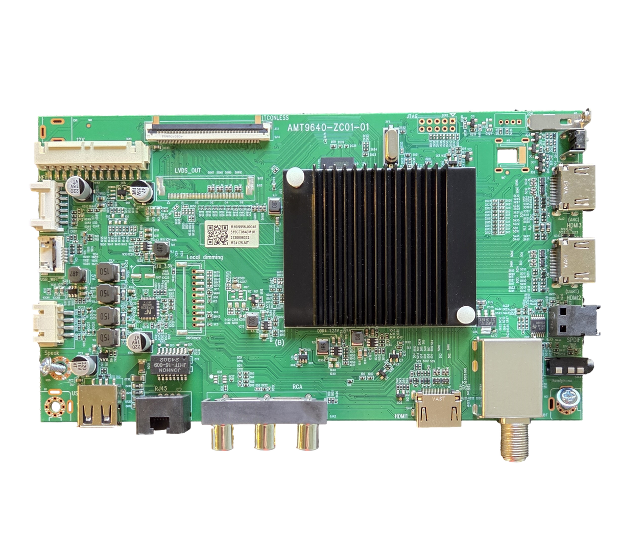 M24125-MT Onn Main Board, AMT9640-ZC01-01, 100012587