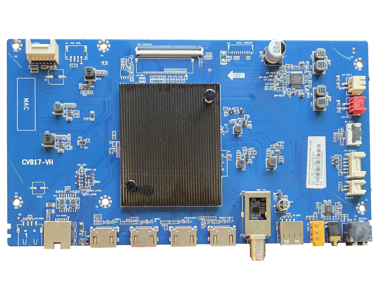 02-1MTR17AMA-J07T Philips Main Board, CV817-VH, V8-MR17K01-LF1V1566, 55PUL7973